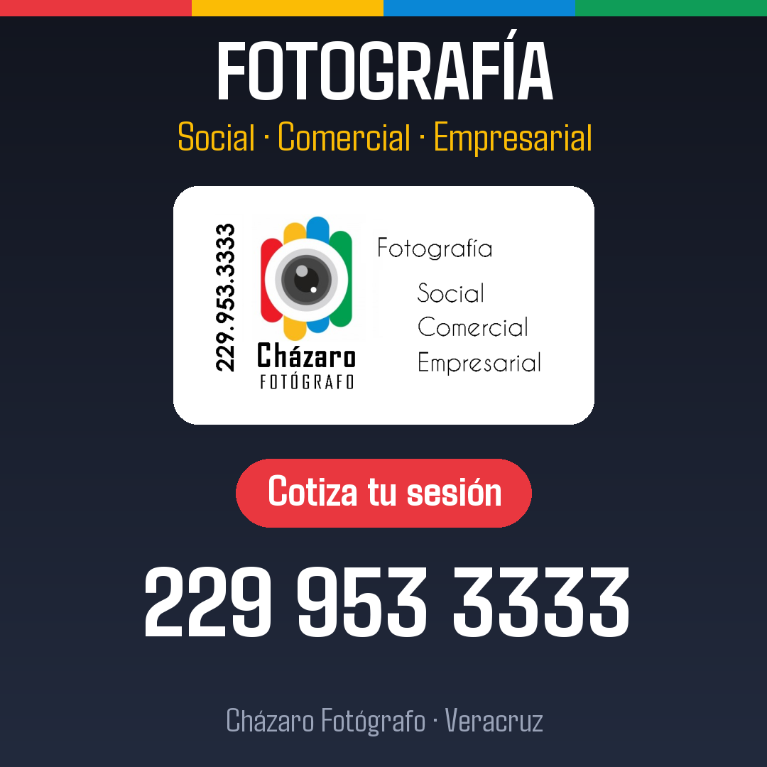 Anuncio cuadrado de Cházaro Fotógrafo